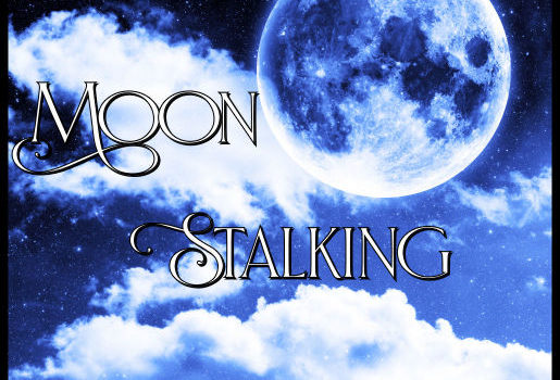 Moon Stalking--moon behind clouds