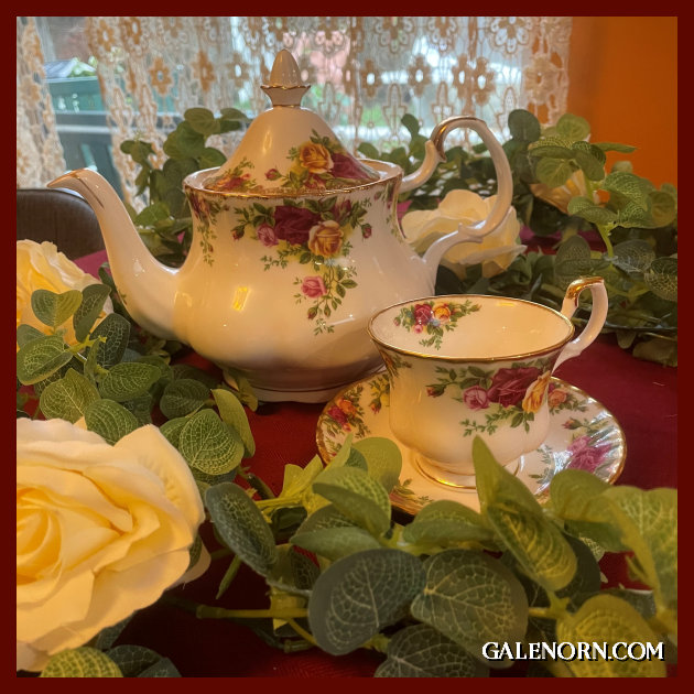 Old country roses china